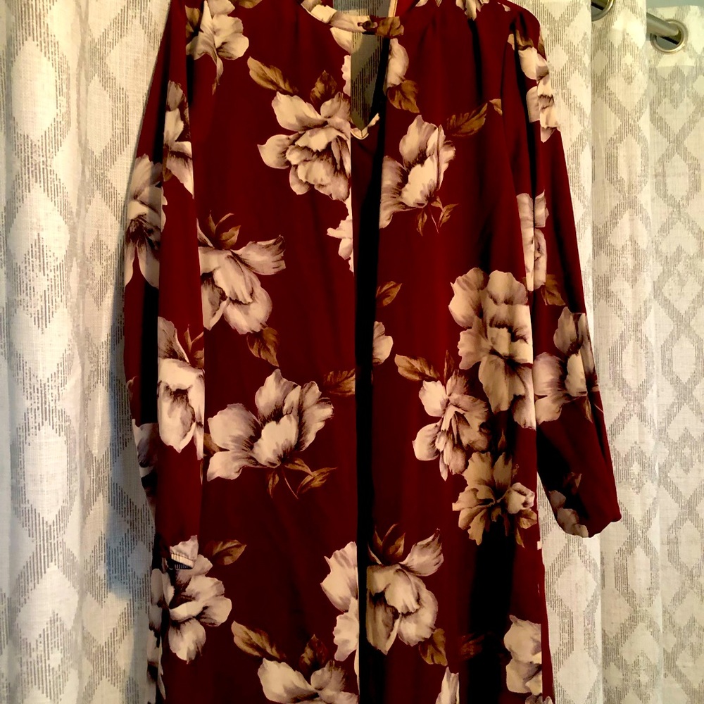 Floral Shift Dress